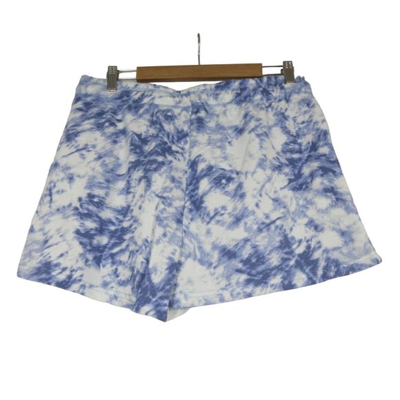 Halston tie dye French terry drawstring Riviera shorts - Picture 2 of 14